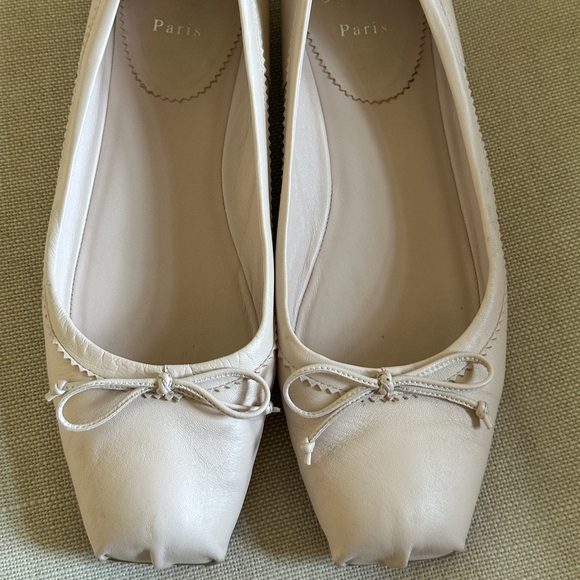 Christian Louboutin Mamadrague Ballet Flat in Leche (ballet pink) sz 41 worn 4x - Picture 8 of 13